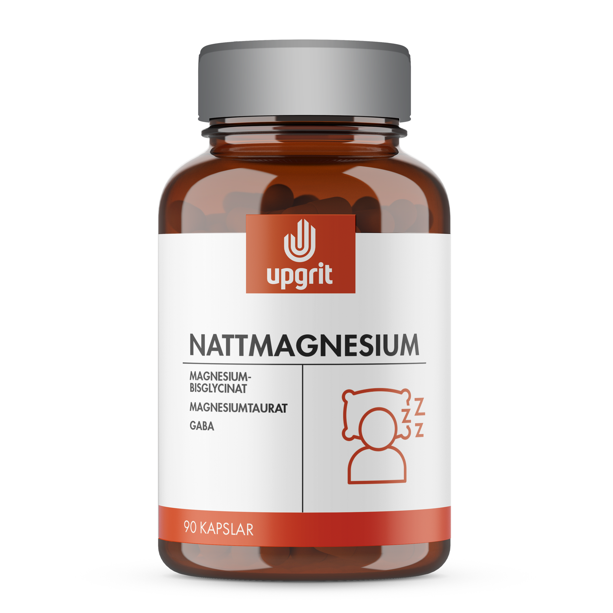 Nattmagnesium 90 kapslar Upgrit
