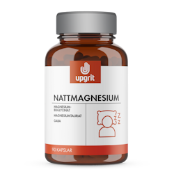 Nattmagnesium 90 kapslar Upgrit