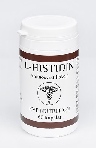 L-Histidin 500mg 60 kap EVP