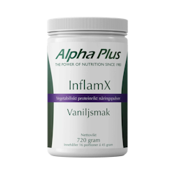 InflamX Vaniljsmak 720 gram Alpha Plus