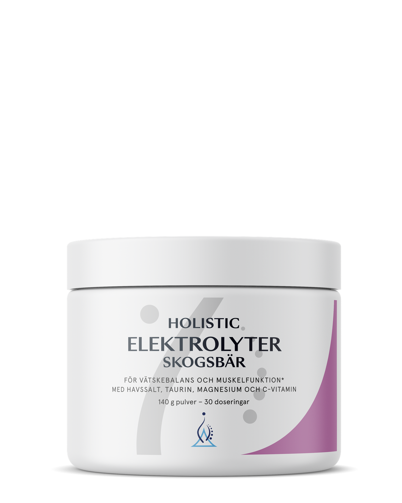 Elektrolyter Skogsbär 140g Holistic
