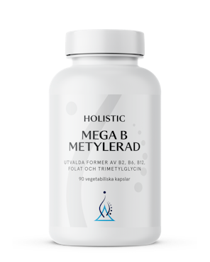 Mega B Metylerad 90 kapslar Holistic