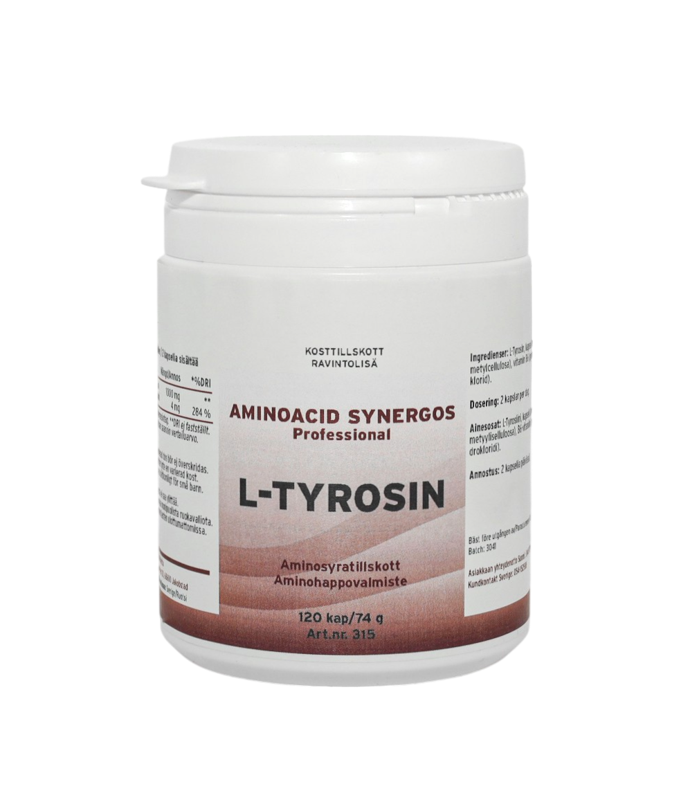 L-Tyrosin 120 kapslar EVP