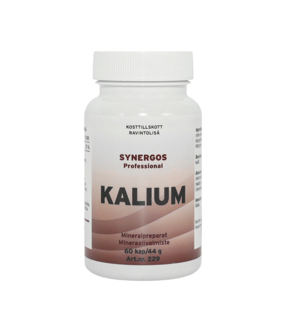 Kalium Trikaliumcitrat 180 mg 60 kapslar EVP
