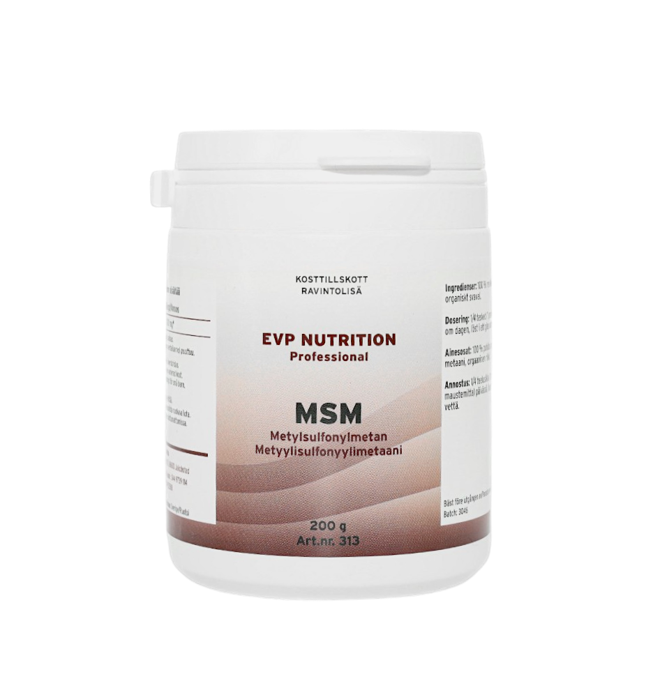 MSM 200 gram EVP