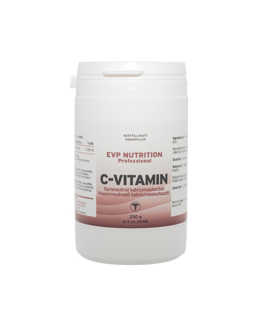 C-Vitamin Kalciumaskorbat 250 gram EVP