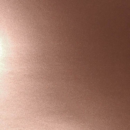 Polerad metall - Rose gold 48 - metervara