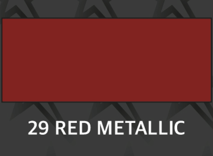 Premium Röd metallic - 1029, 50 cm bred, mv