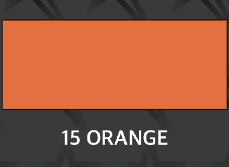 Premium Orange 1015 - bredd 50 cm, metervara