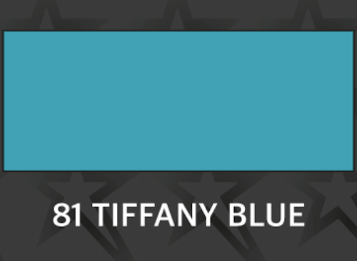 Premium Tiffanyblå 1081 - bredd 50 cm, metervara