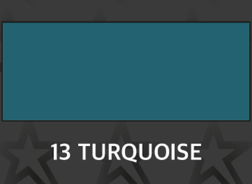 Premium Turkosblå 1013 - bredd 50 cm, metervara