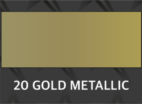 Premium Guldmetallic 1020 - bredd 50 cm, metervara