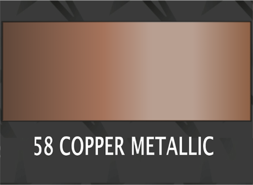 Premium Kopparmetallic 1058 - bredd 50 cm, metervara