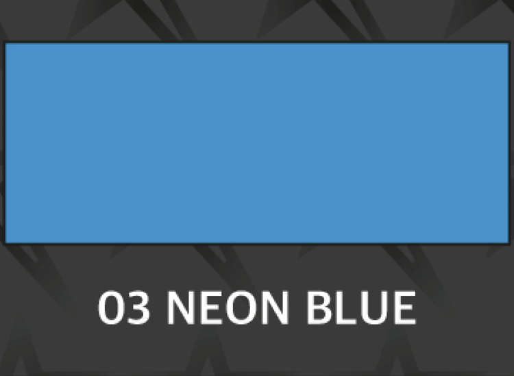 Premium Neonblå 1003 - bredd 50 cm, metervara