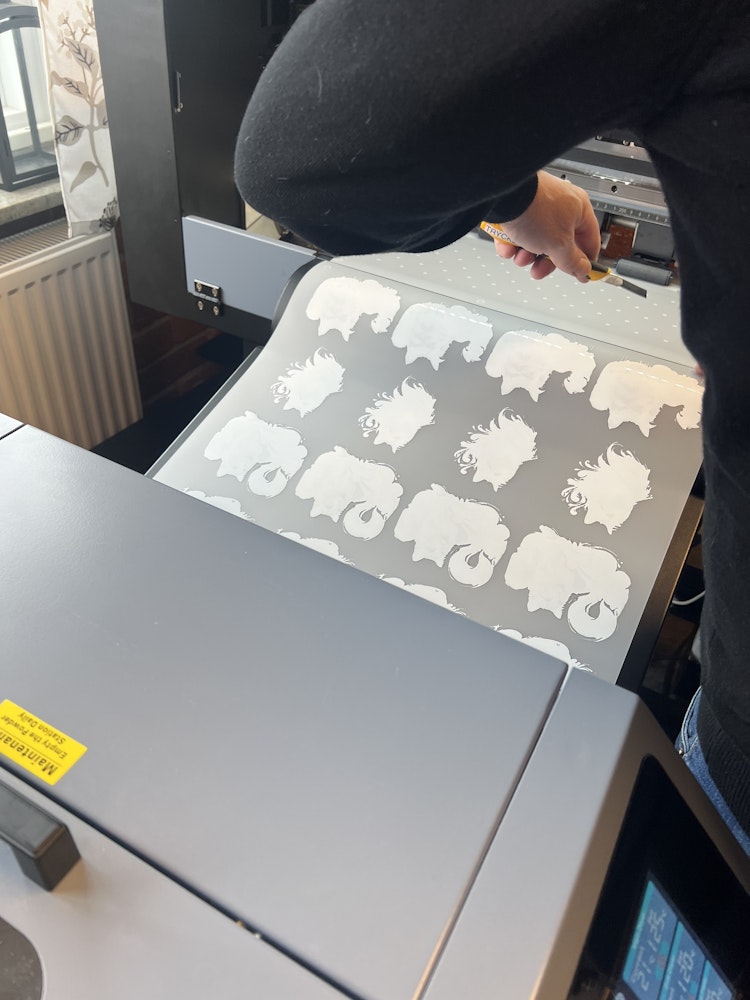 42x100cm - Textiltransfer - DTF för alla textilier mörkt o ljust