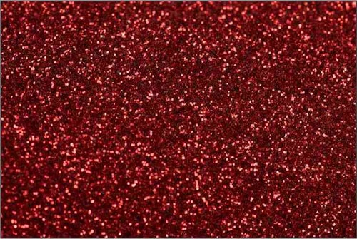PET Glitter Röd - 6020