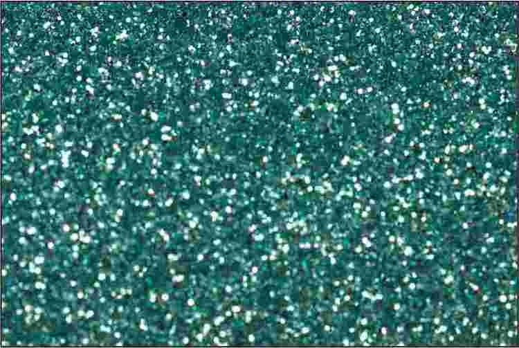 PET Glitter Aquablå - 6068