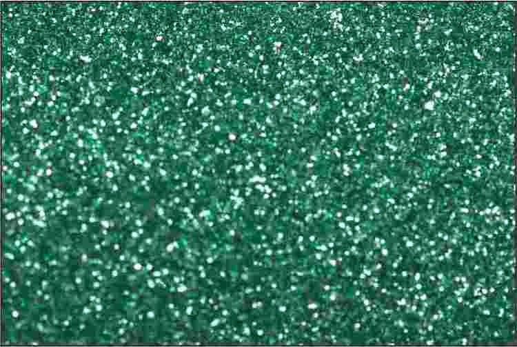 PET Glitter Ljusgrön - 6074