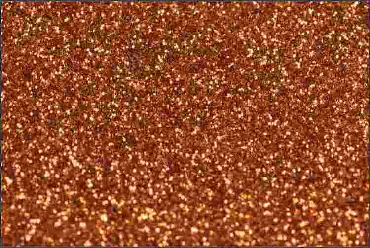 PET Glitter Koppar - 6097, ark 30x50 cm