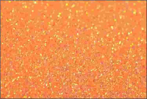 PET Glitter Neonorange - 6142