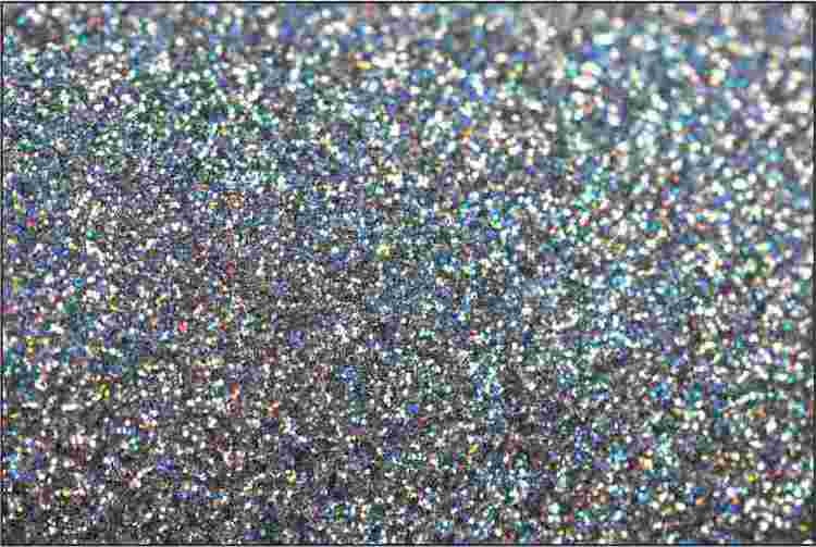 PET Glitter Färgmix - 6199