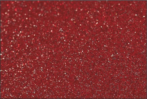 Pu Glitter Röd - 1808