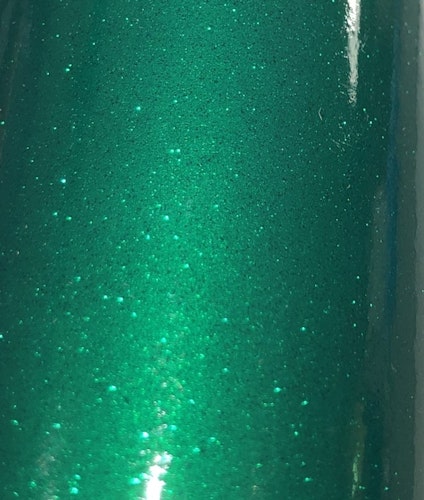 Glitter - Emeraldgrön - ark 30x50cm