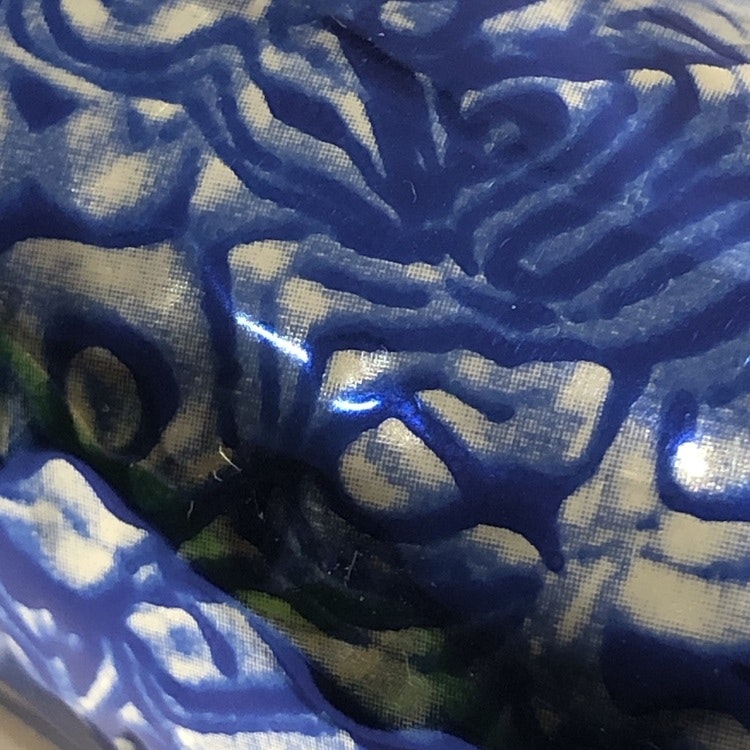Hot stamping foil - Marble blå 0631 - metervara