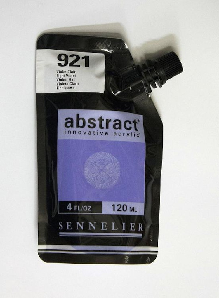 Akrylfärg Sennelier Abstract - Hög pigmentering - Violet Clair 921