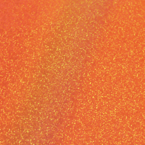 Intens sparkle - Flou Orange, ark 30x50 cm