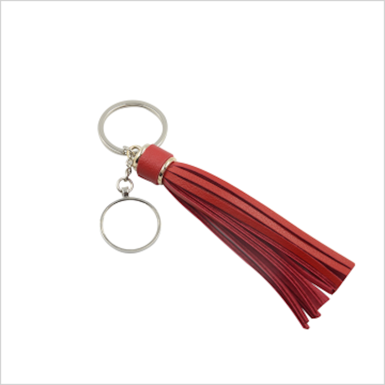 Nyckelring - Red tassel