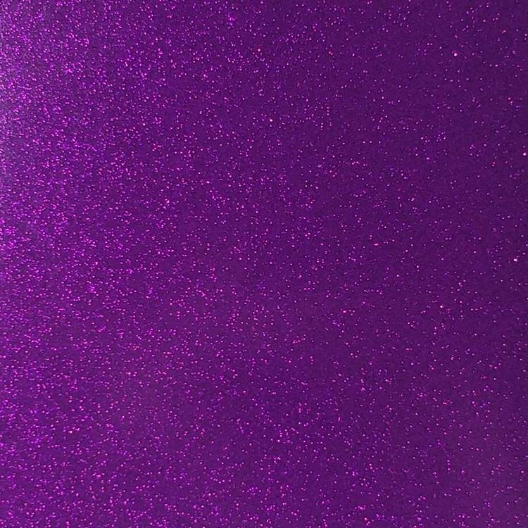 Transparent Glitter - Violett