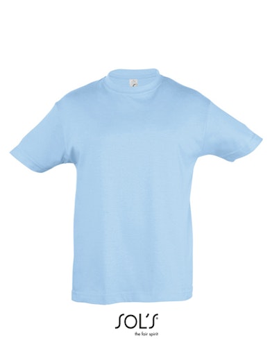 Barn T-shirt- Ljusblå - Eko