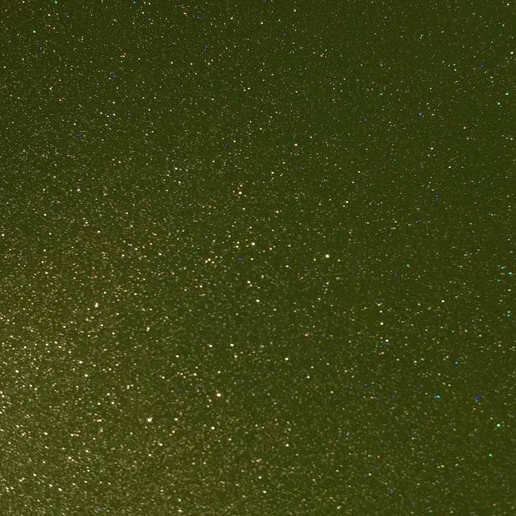 Glitter - FIX Militärgrön - ark 30x30cm