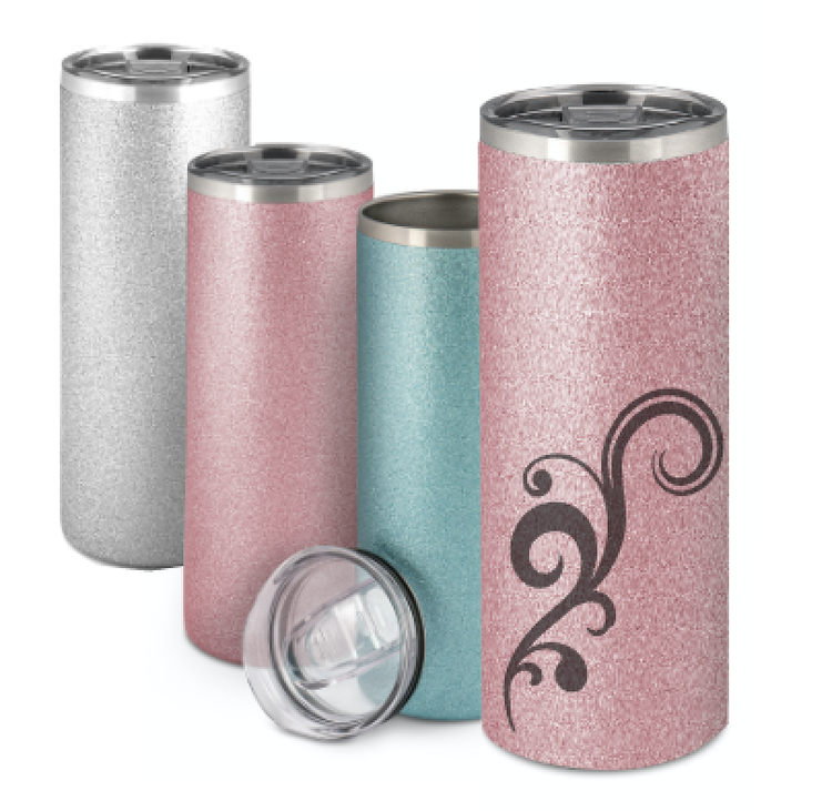 Tumbler Rak Glitterrosa 500 ml