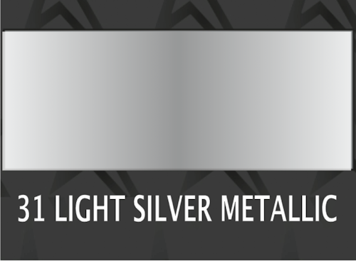 Premium Ljus Silvermetallic  - 1030 - Ark 30x50 cm