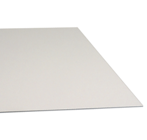 Aluminium plåt sublimering blank  vit, 305 x 400 x 0,5 mm
