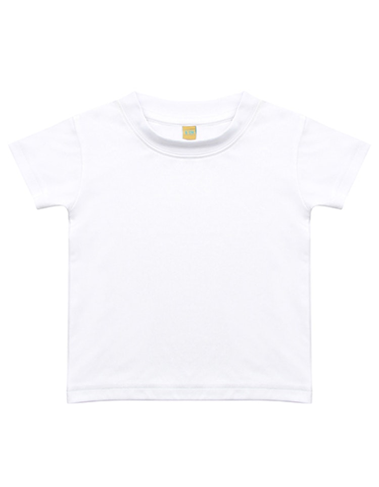 Baby T-shirt- sublimeringsbar vit