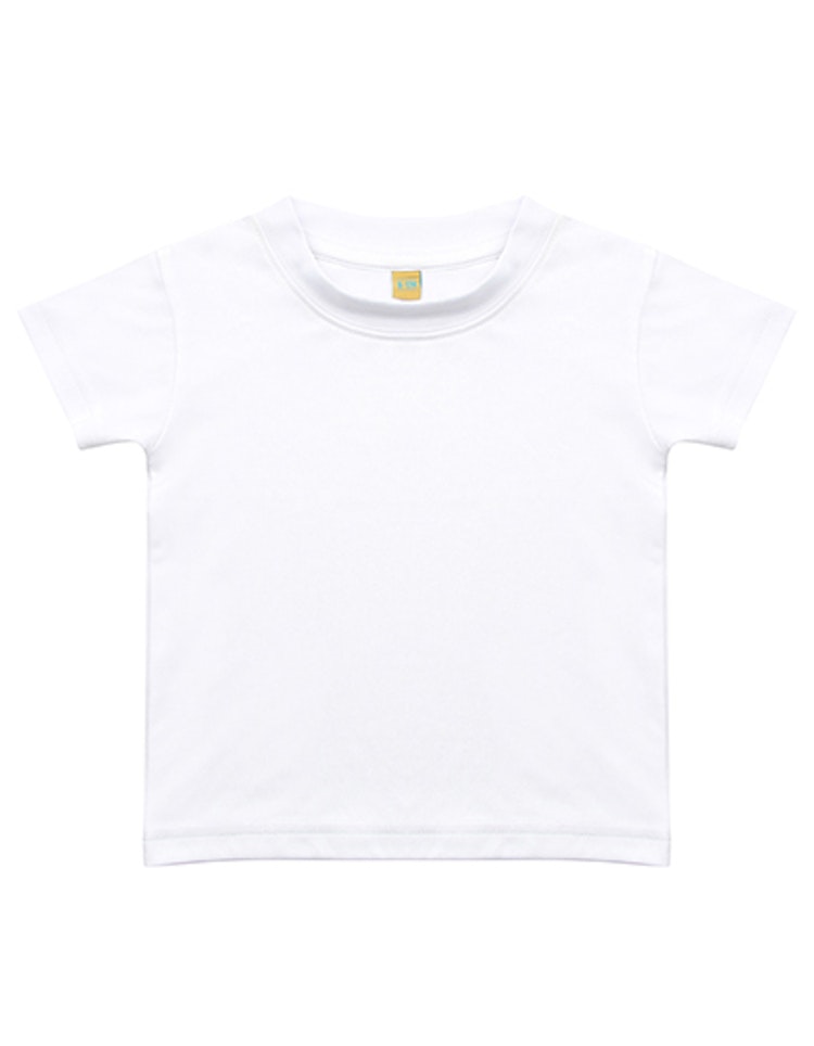 T-shirt Baby - sublimeringsbar vit