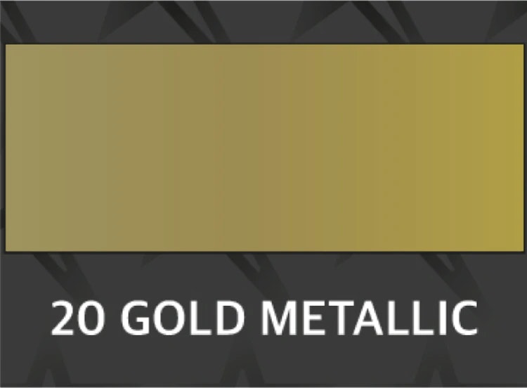 Softshell Guld metallic - 5020, ark 30x50 cm