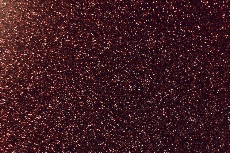 PET Glitter Mörkröd - 6087