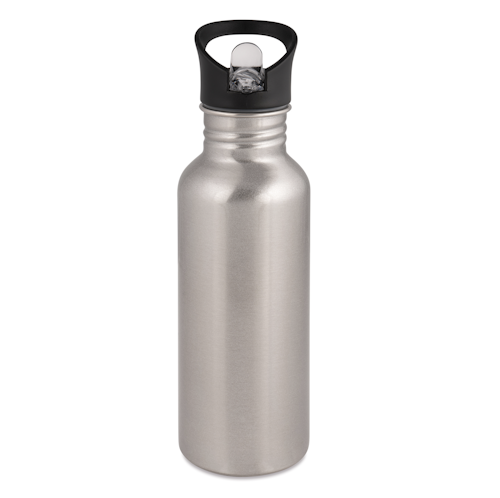 Aluminium vattenflaska  med vippip- 600ml