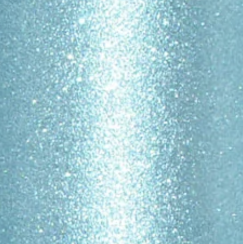 Skyltvinyl Glitter - Isblå - ark 30x50cm