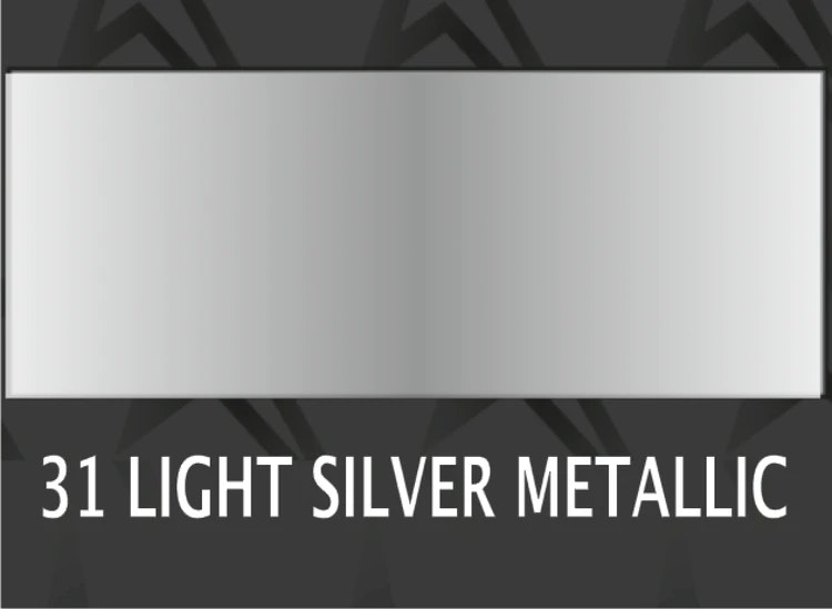 Low temp Ljus silvermetallic - 1531  - Ark 30x50 cm
