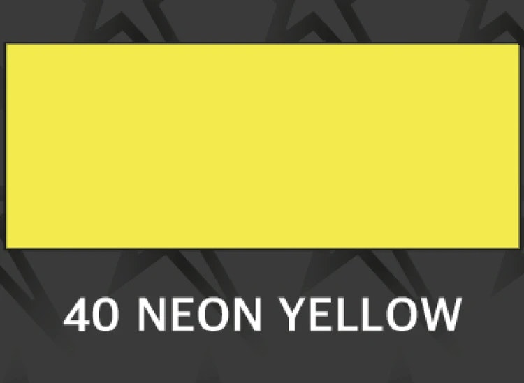 Low temp Neongul - 1540  - Ark 30x50 cm