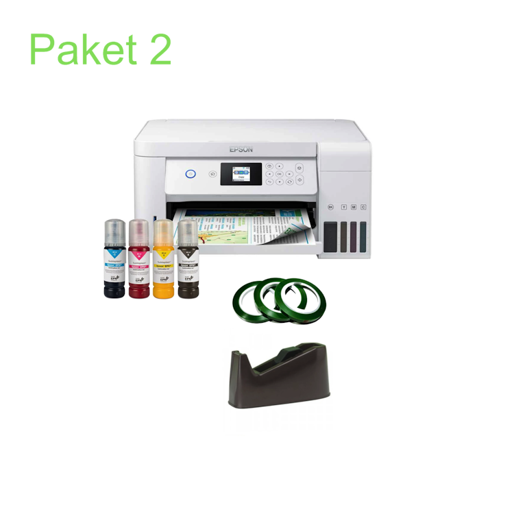 Sublimeringspaket - Epson ET-2856 skrivare - sublisplash bläck