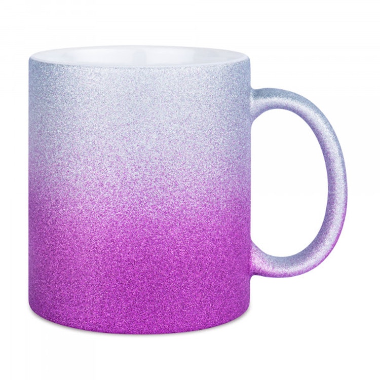 Mugg 80 Glitter - Tvåfärgad