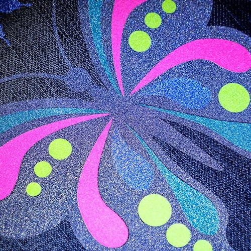 Reflex Glitter- välj bland 9 färger, ark 30x50 cm