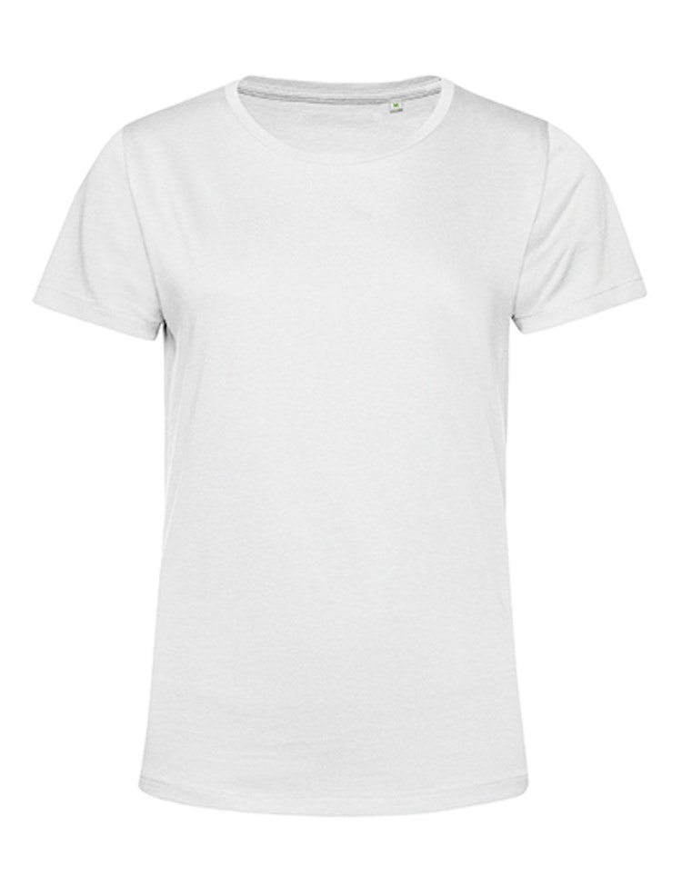 T-shirt Dam Eko - Svart / Vit