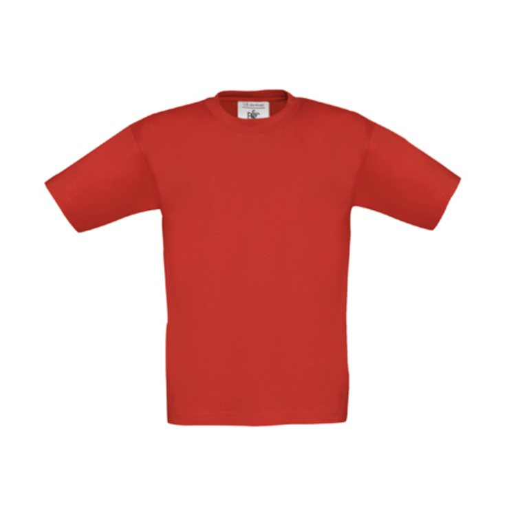 T-shirt Barn B&C - Färgade